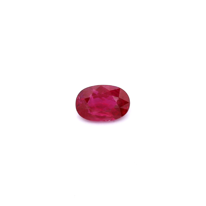 0.47 VI2 Oval Pinkish Red Ruby