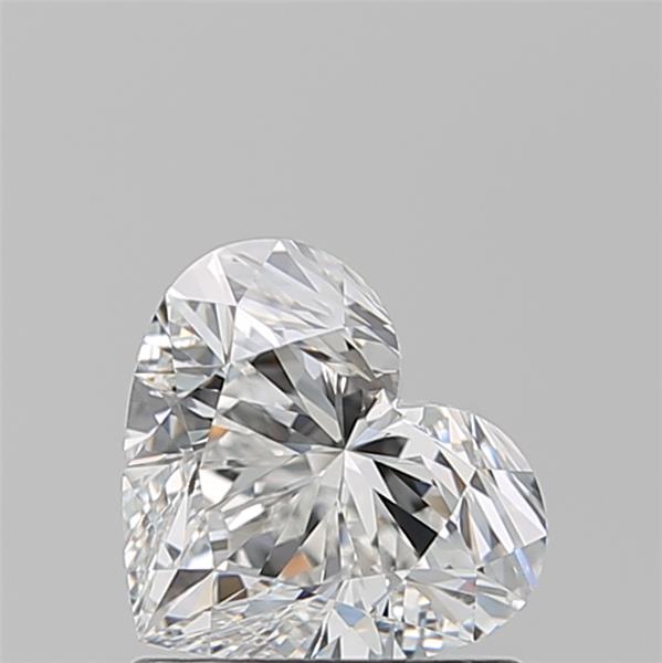 1.010 F VVS2 Virtual Selection Heart Diamond