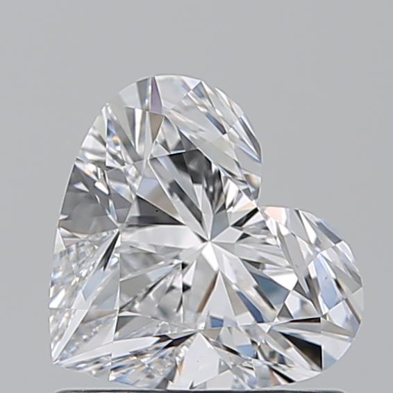 1.010 D VS1 Virtual Selection Heart Diamond