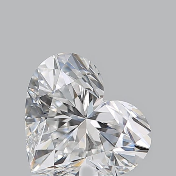 1.010 F VVS1 Virtual Selection Heart Diamond