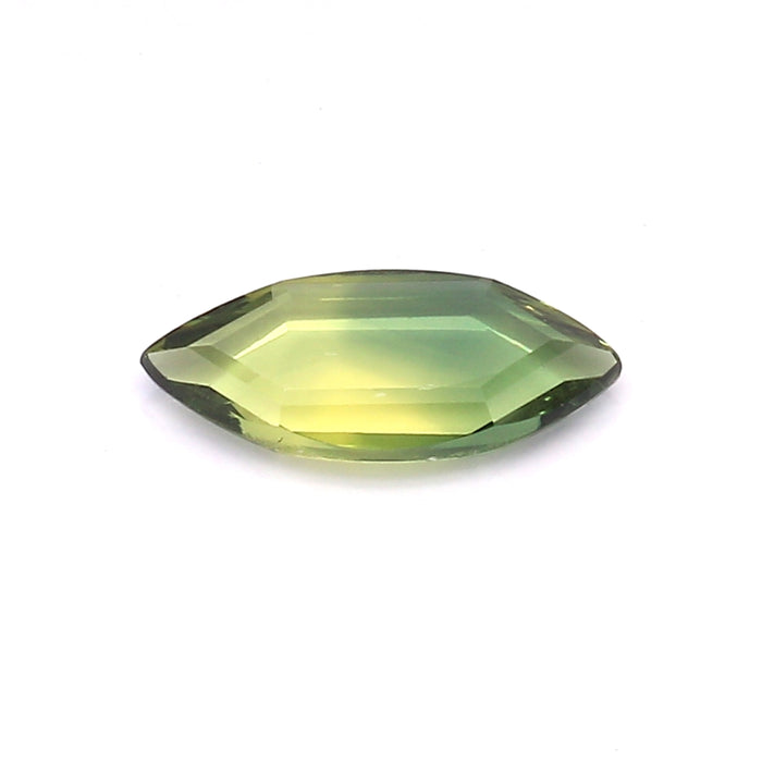 1.05 EC1 Marquise Yellowish Green Fancy sapphire