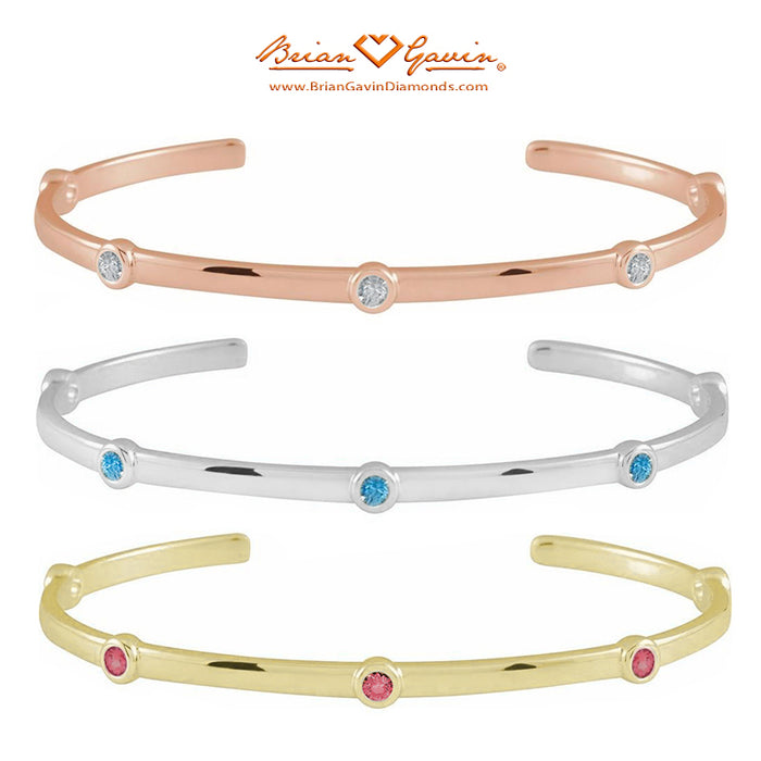 14K White Gold, 14K Rose Gold, 14K Yellow Gold
