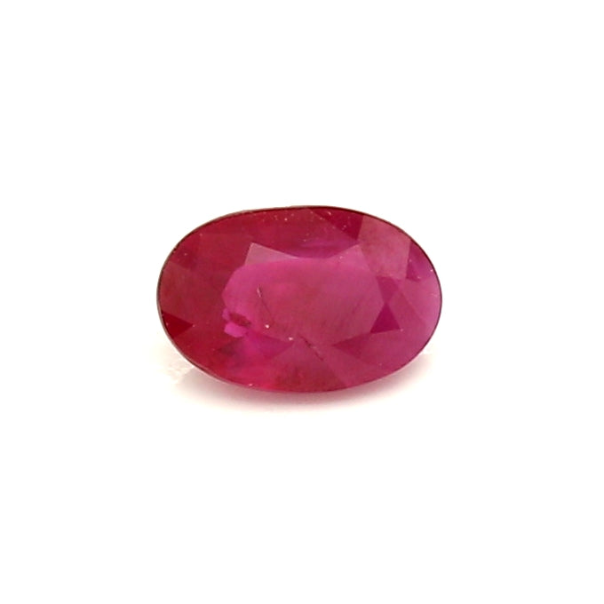 0.46 VI2 Oval Pinkish Red Ruby