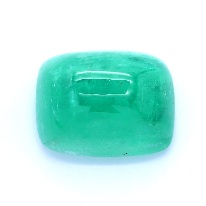 13.7 I1 Cushion Green Emerald