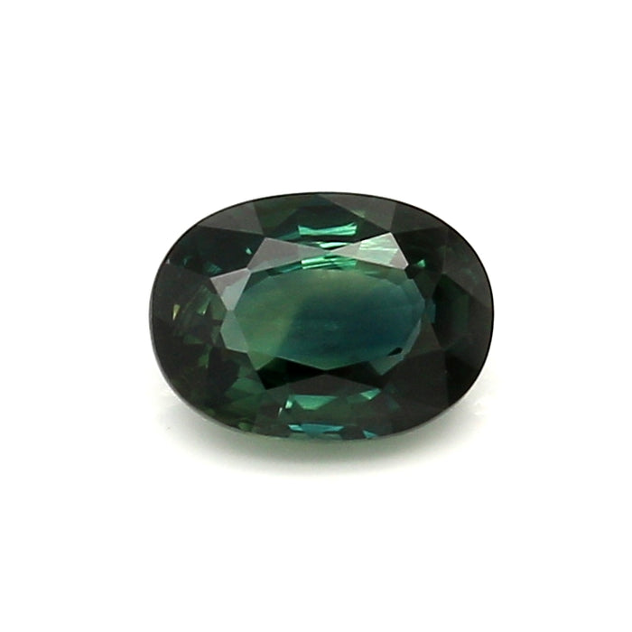 1.2 EC1 Oval Bluish green Fancy sapphire