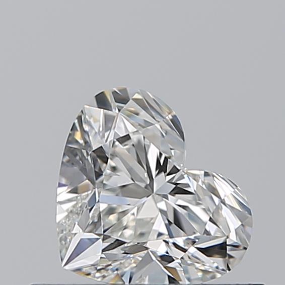 0.500 G VVS1 Virtual Selection Heart Diamond