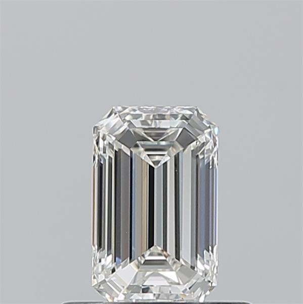 0.530 I VVS1 Virtual Selection Emerald Diamond