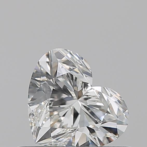 0.500 H VVS1 Virtual Selection Heart Diamond