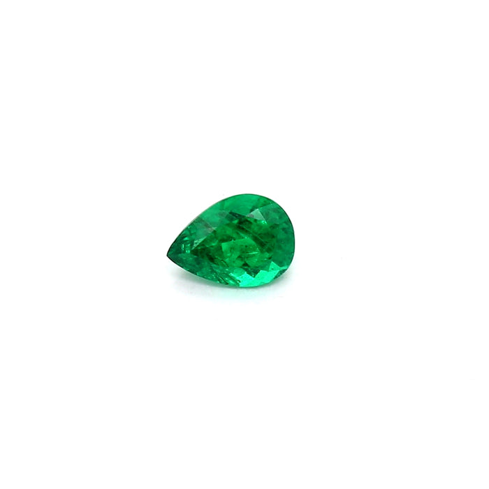 0.37 VI1 Pear-shaped Green Emerald