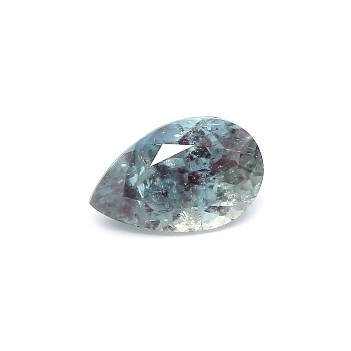 2.12 VI2 Pear-shaped Bluish green / Purple Alexandrite