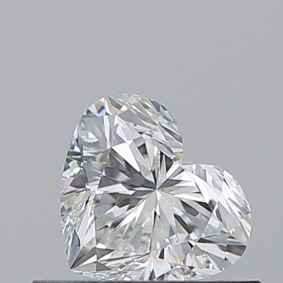 0.500 G VVS1 Virtual Selection Heart Diamond