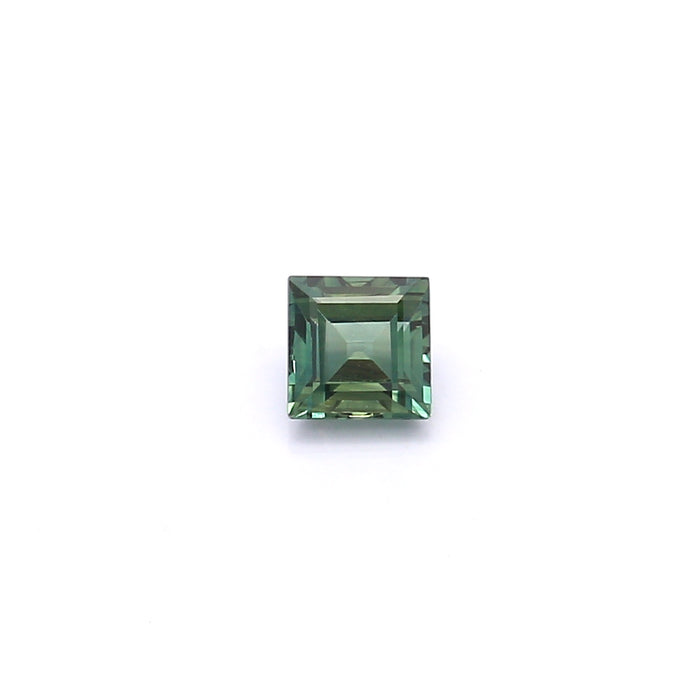 0.49 EC1 Square Bluish green Fancy sapphire