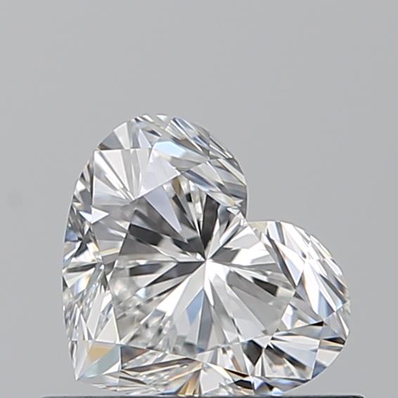 0.590 F VVS2 Virtual Selection Heart Diamond