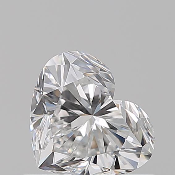 0.600 E VVS2 Virtual Selection Heart Diamond