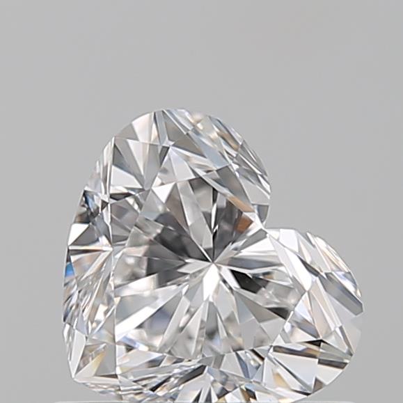 0.660 F VVS2 Virtual Selection Heart Diamond