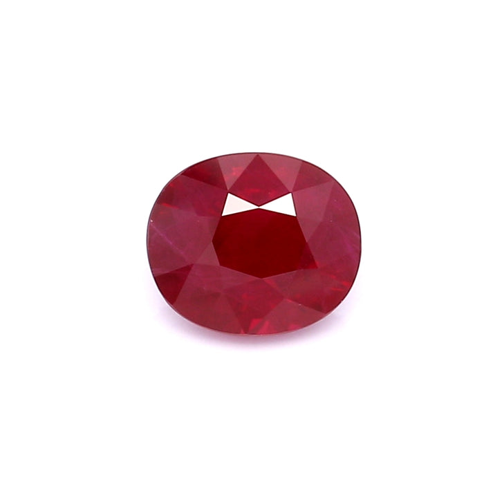 1.37 VI2 Oval Red Ruby