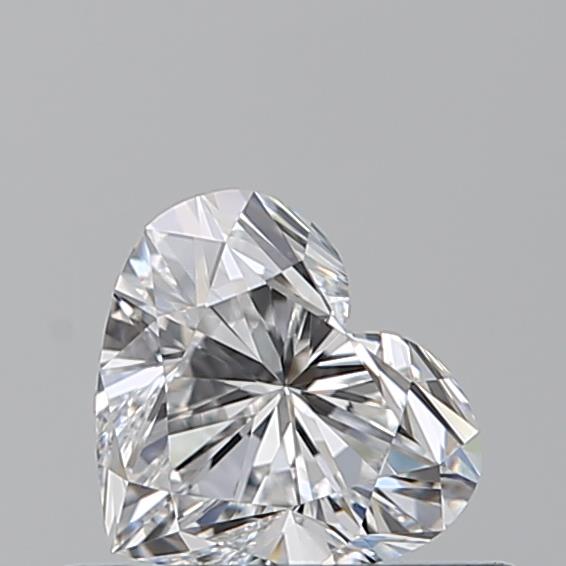 0.500 D VVS1 Virtual Selection Heart Diamond
