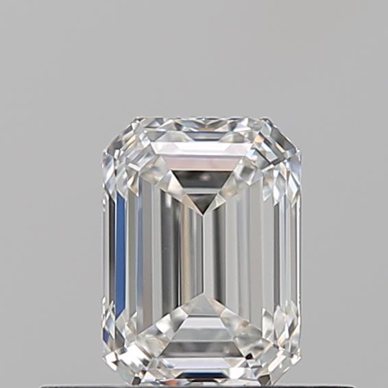 0.500 G VVS2 Virtual Selection Emerald Diamond