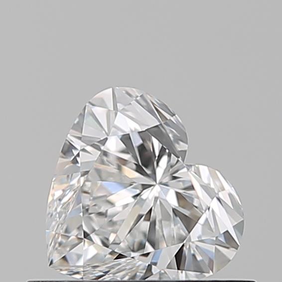 0.500 F VVS2 Virtual Selection Heart Diamond