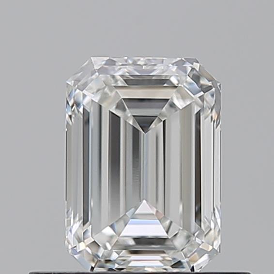 0.600 G VVS2 Virtual Selection Emerald Diamond