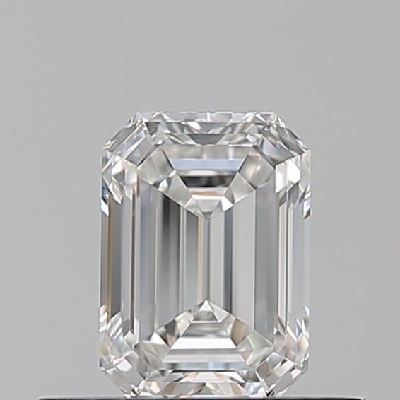0.500 G VVS2 Virtual Selection Emerald Diamond