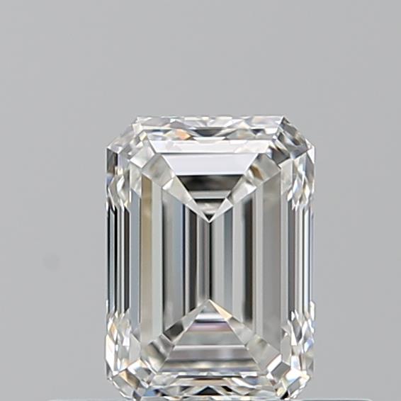 0.500 G VVS2 Virtual Selection Emerald Diamond