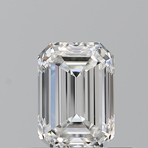 0.500 G VVS2 Virtual Selection Emerald Diamond