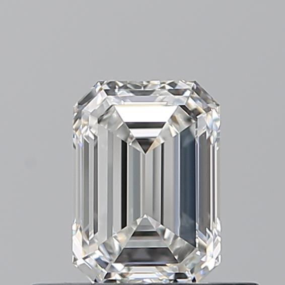 0.500 G VVS2 Virtual Selection Emerald Diamond