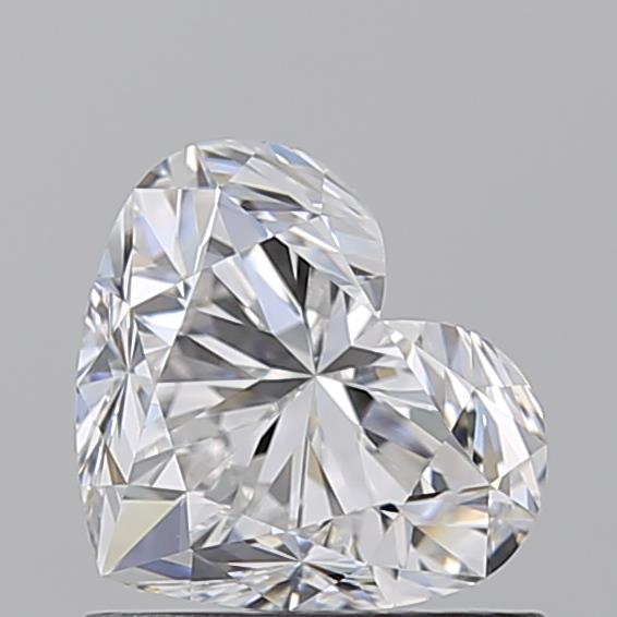 1.010 F VVS2 Virtual Selection Heart Diamond