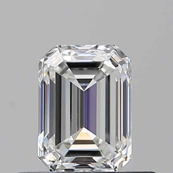 0.600 G VVS2 Virtual Selection Emerald Diamond