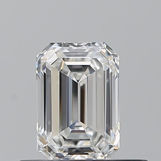 0.500 G VVS2 Virtual Selection Emerald Diamond