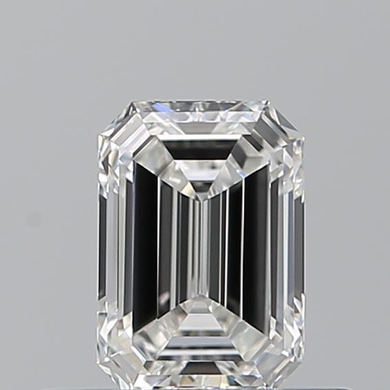 0.500 G VVS2 Virtual Selection Emerald Diamond