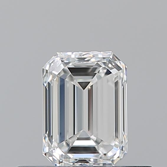 0.500 G VVS2 Virtual Selection Emerald Diamond