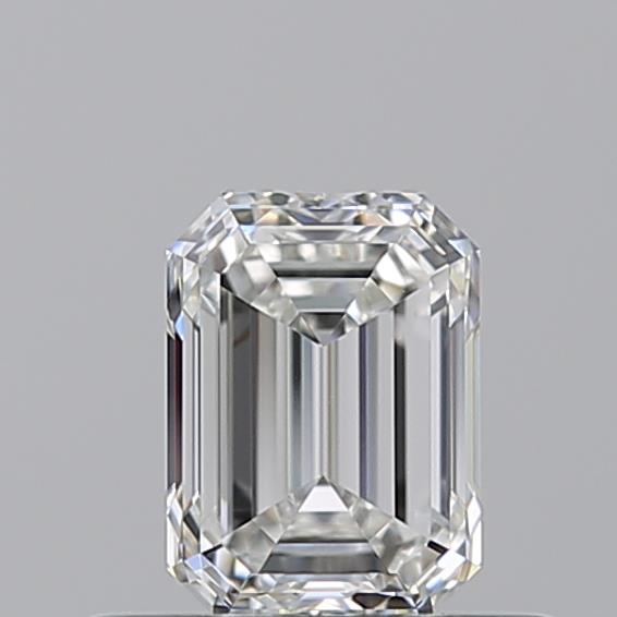 0.500 G VVS2 Virtual Selection Emerald Diamond