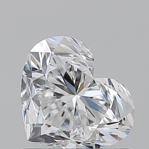 1.010 F VVS1 Virtual Selection Heart Diamond