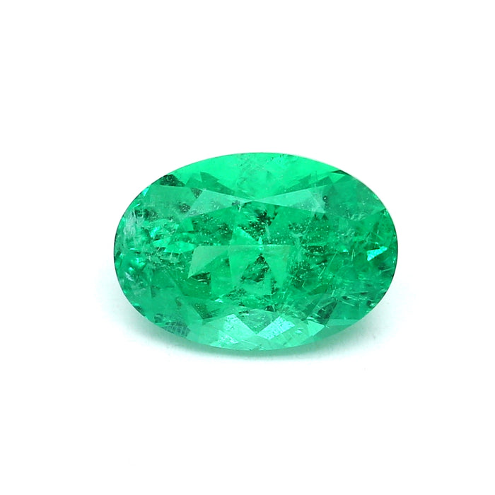3.68 VI1 Oval Green Emerald