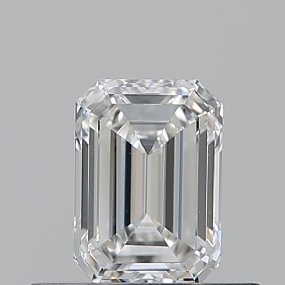 0.500 G VVS2 Virtual Selection Emerald Diamond