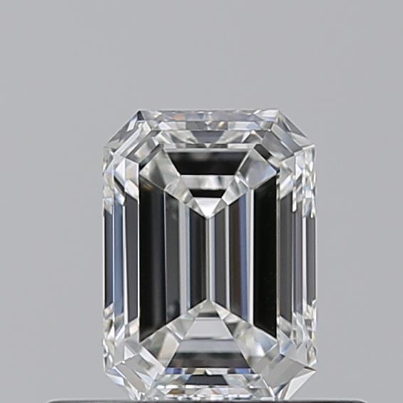 0.500 G VVS2 Virtual Selection Emerald Diamond