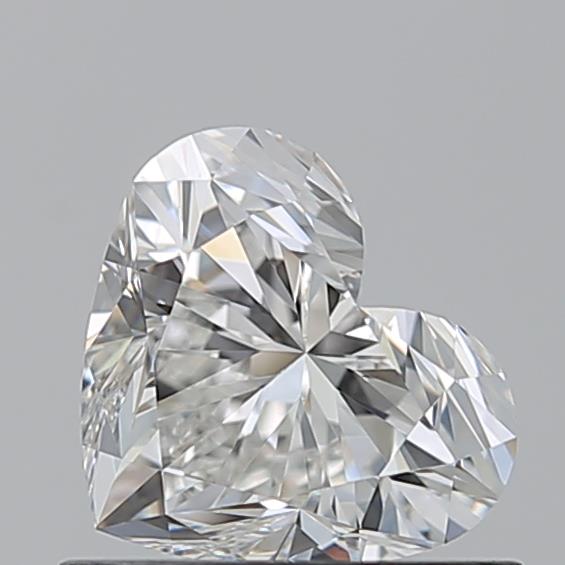 0.740 G VVS1 Virtual Selection Heart Diamond