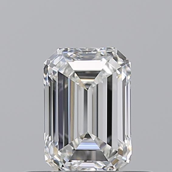 0.500 G VVS2 Virtual Selection Emerald Diamond