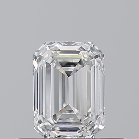0.500 G VVS2 Virtual Selection Emerald Diamond