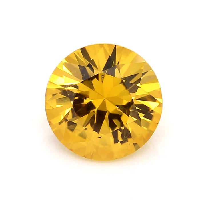 3.65 EC1 Round Yellow Fancy sapphire