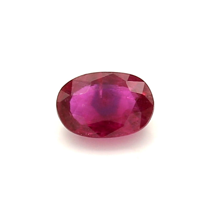 0.51 VI2 Oval Pinkish Red Ruby