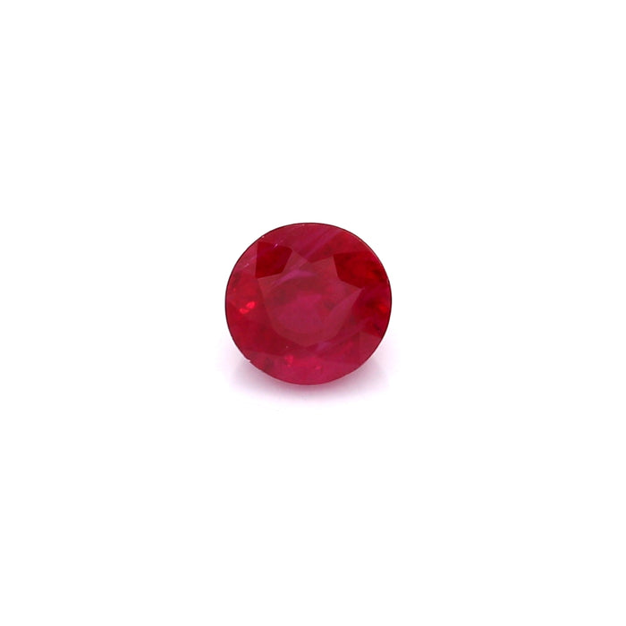 1.04 VI2 Round Purplish Red Ruby