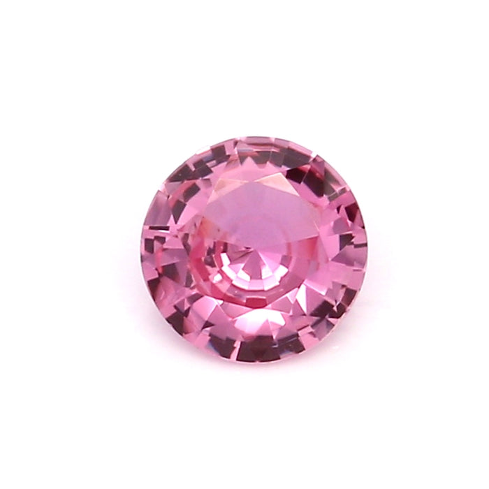 0.85 EC1 Round Orangy Pink Fancy sapphire