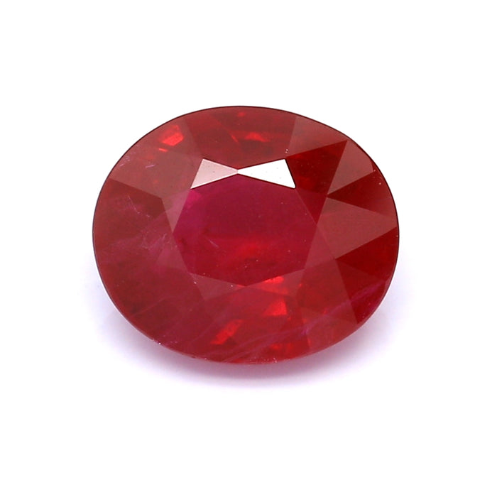 4.01 VI2 Oval Red Ruby