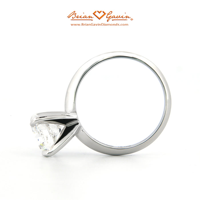 Four Prong Cushion Solitaire