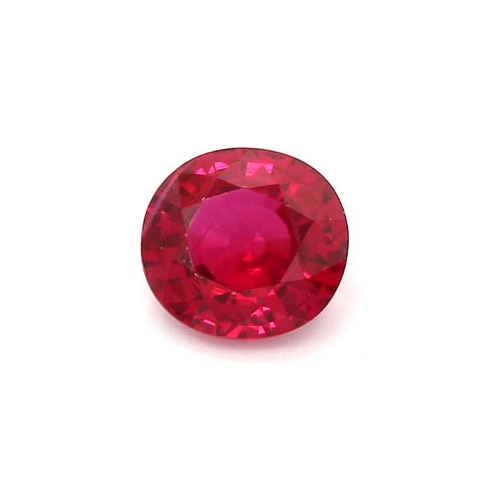1.28 VI1 Oval Pinkish Red Ruby