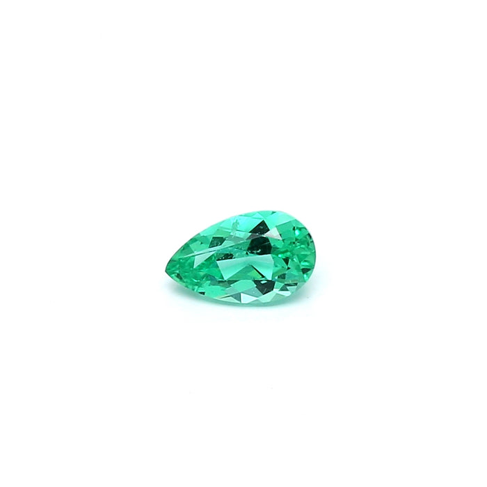 0.33 EC2 Pear-shaped Green Emerald