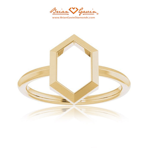 14K Yellow Gold